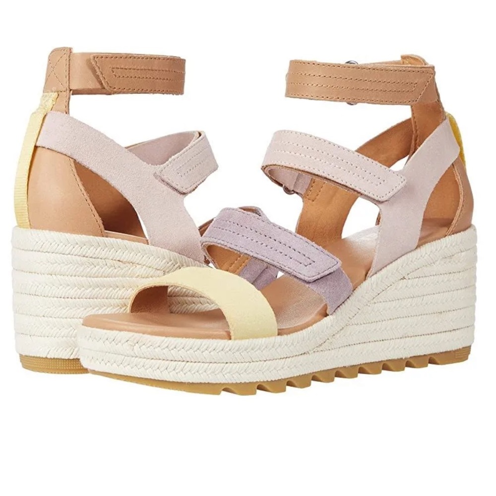Sorel Cameron Espadrille Wedge Sandals